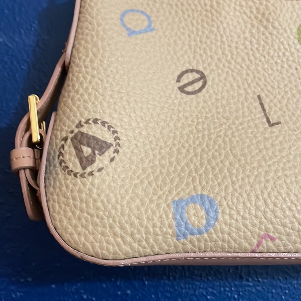 Valleverde purse made in Italy CUTE length 9 x 6 inch wide 2 thick NEW - Picture 2 of 7